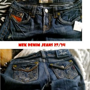 Mek denim womens jeans 27/34